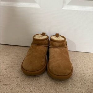 UGG Tan Sheepskin Lined Boots